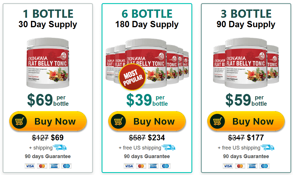 Okinawa Flat Belly Tonic Order